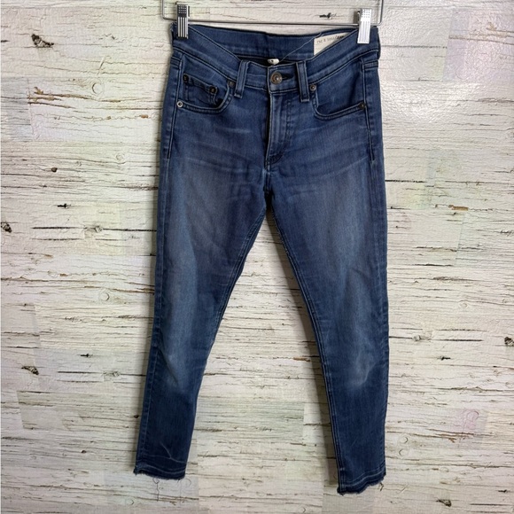 RAG & BONE Ankle Skinny Jeans alembic size 25 - Picture 1 of 9